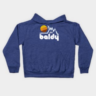 Retro Ski Mt Baldy Kids Hoodie